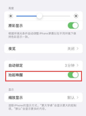 耒阳苹果授权维修站分享iPhone轻点无法唤醒怎么办