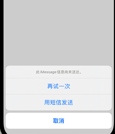 耒阳apple维修iPhone上无法正常发送iMessage信息