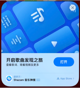 耒阳苹果14维修站分享iPhone14音乐识别功能使用方法 