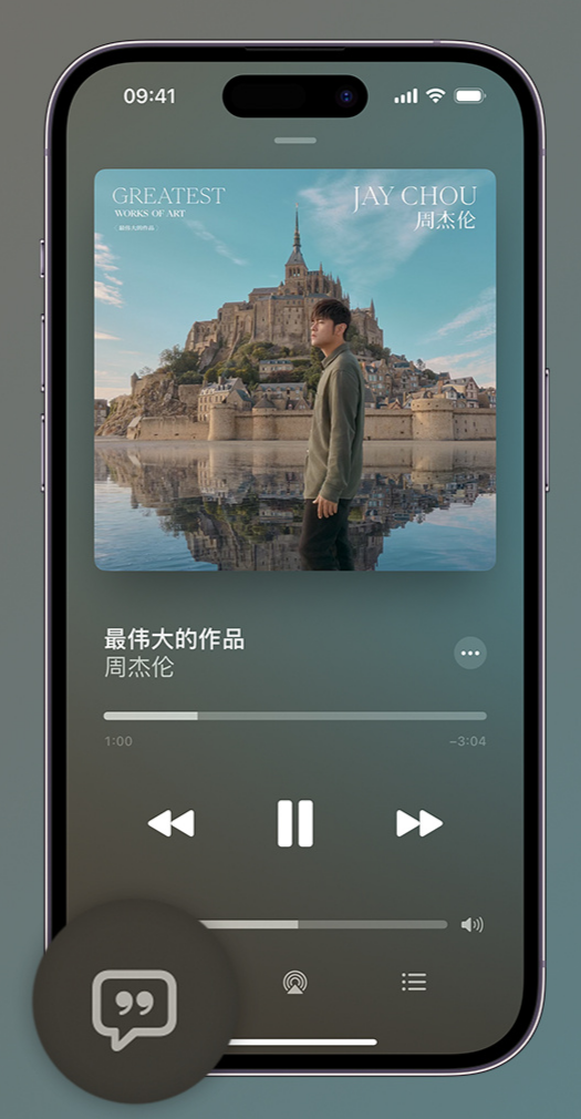 耒阳iphone维修分享如何在iPhone上使用Apple Music全新唱歌功能 