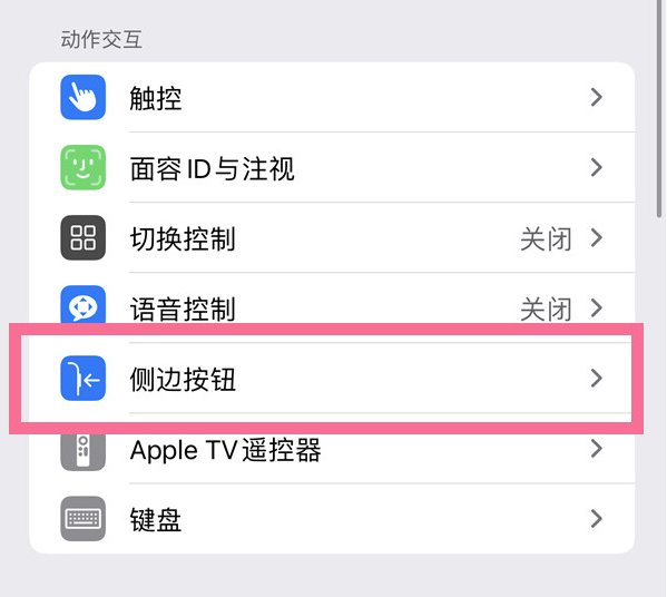 耒阳苹果14维修店分享iPhone14 Plus侧键双击下载功能关闭方法 