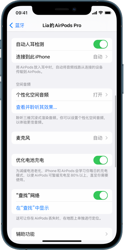 耒阳苹果手机维修分享如何通过 iPhone “查找”功能定位 AirPods 