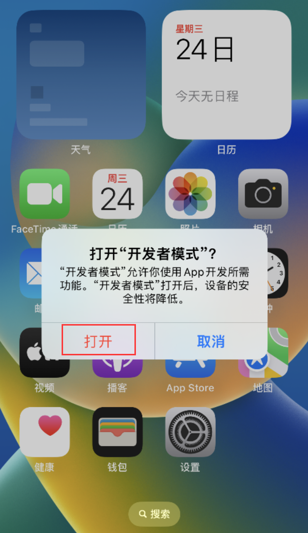耒阳苹果手机维修分享如何打开开发者模式 