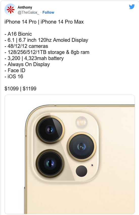 耒阳苹果14维修分享iPhone 14全系涨价 