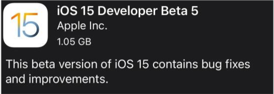 耒阳苹果手机维修分享如何升级到iOS15.0 beta5 